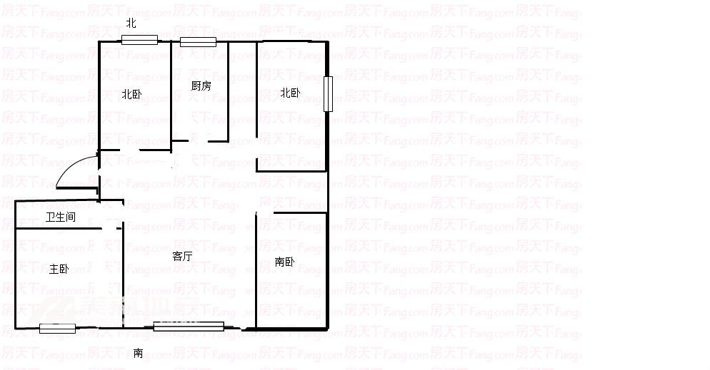 乌兰浩特市城西毛坯4室2厅2卫二手房出售14