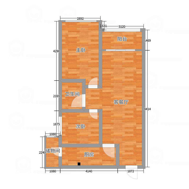 华盛国际公寓,经典户型设计，合理空间划分，内外兼修的品格建筑10