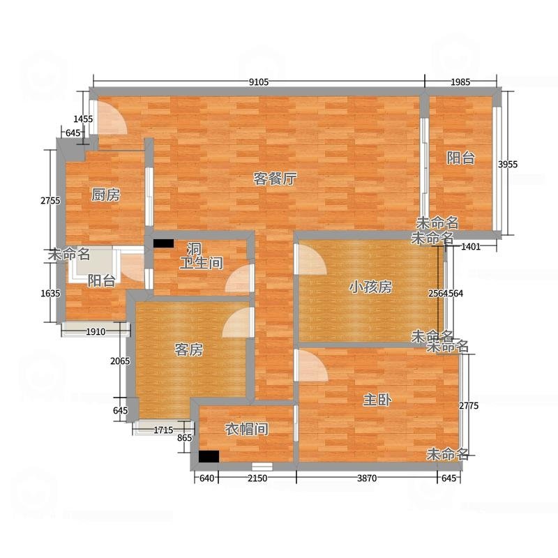 天元区泰山路精装3室2厅2卫二手房出售13