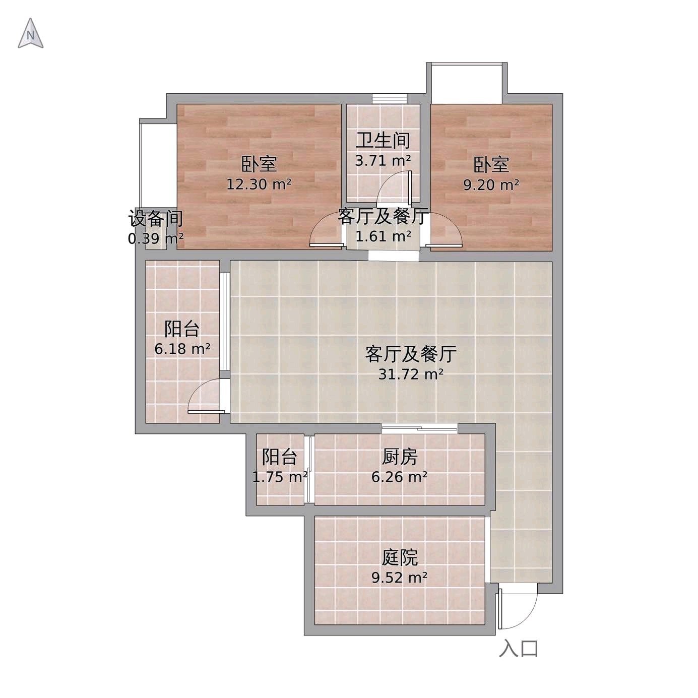 张湾区凯旋大道精装3室2厅1卫二手房出售15