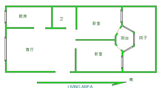 皮革厂家属院,皮革厂一楼房子精装修，带院13