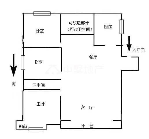 徽盐龙湖湾,徽盐龙湖湾 124平米 108万10