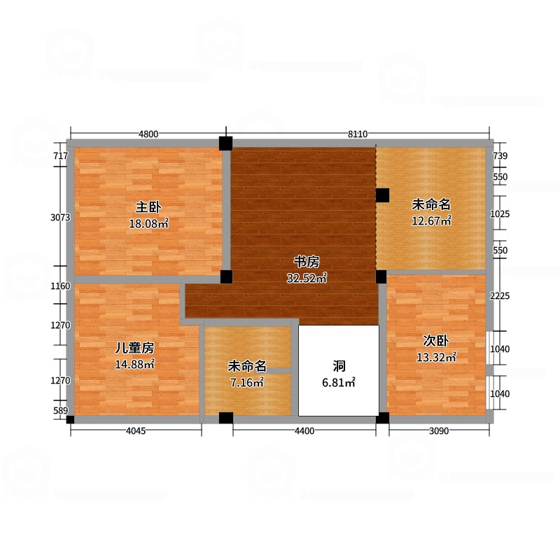 麒麟区南片区毛坯5室3厅3卫二手房出售10