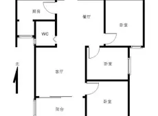 邓州市|竹园公寓3室2厅1卫出租