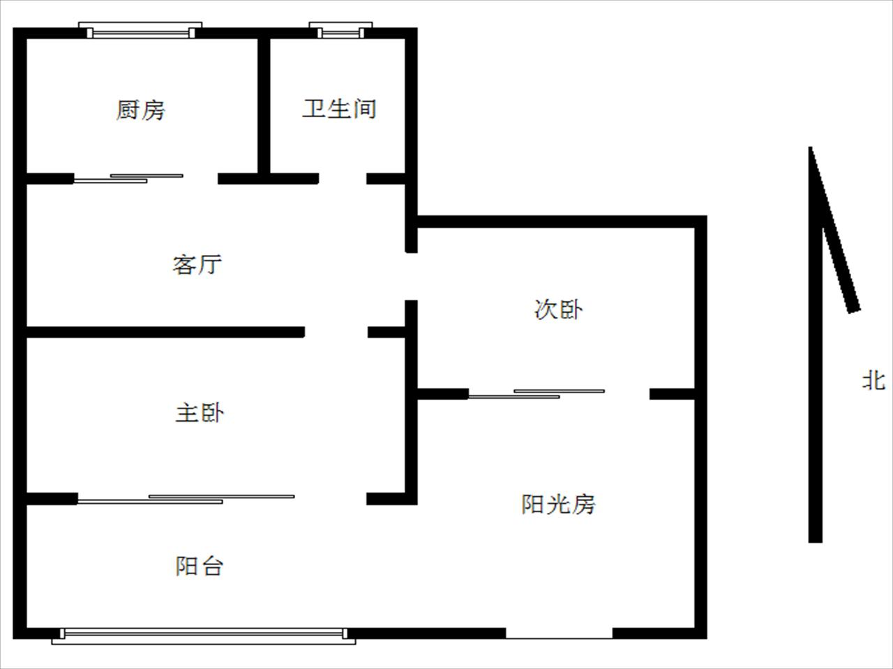 鼓楼区定淮门精装3室1厅1卫二手房出售11