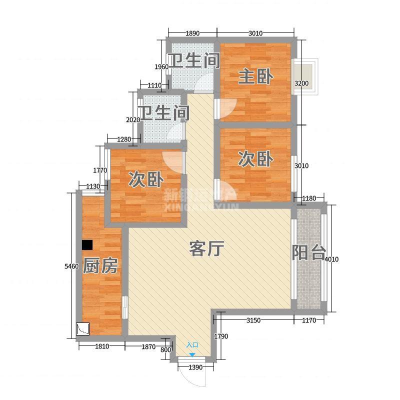 大足大足精装3室2厅2卫二手房出售13