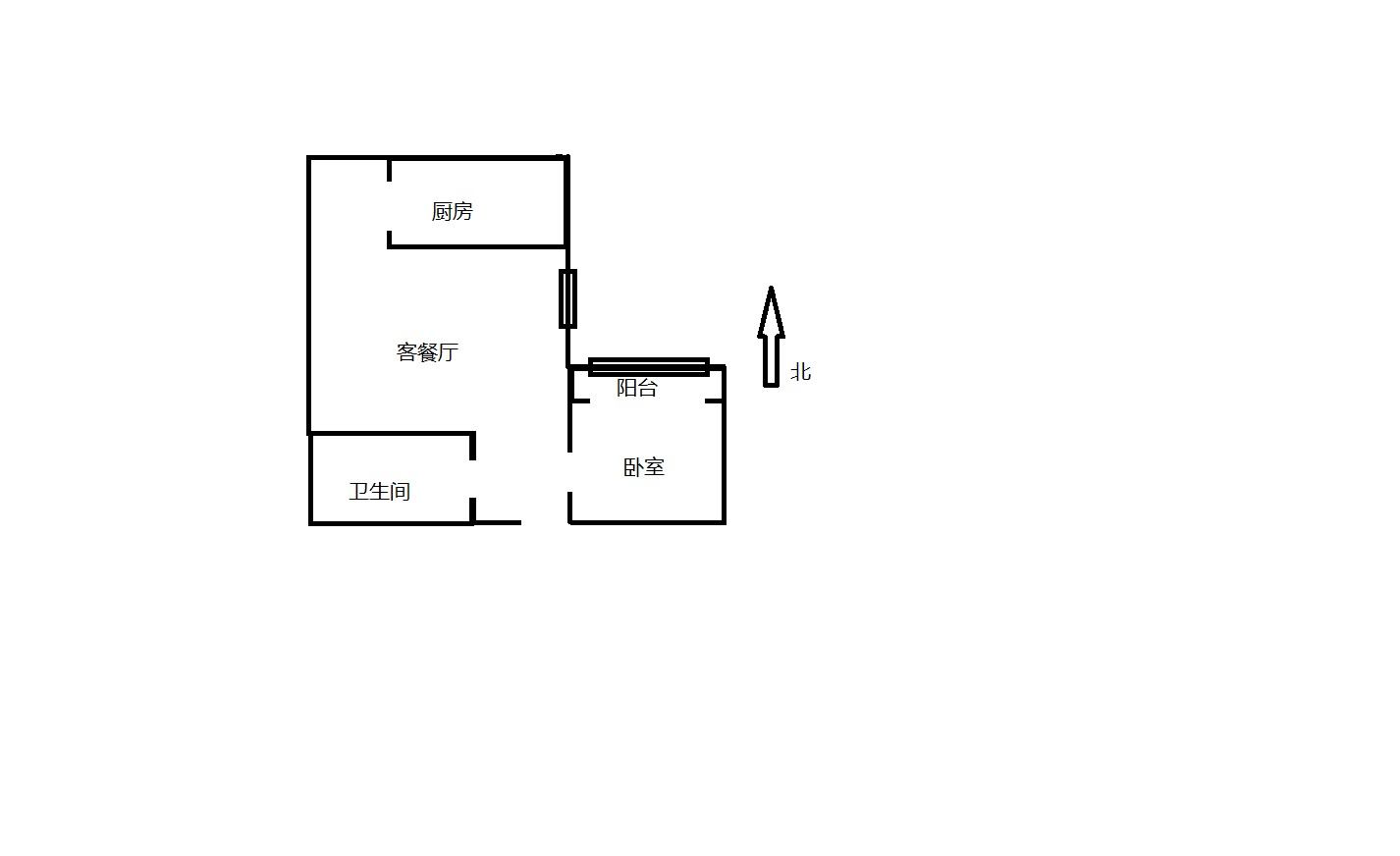 龙门山庄,龙门山庄单身公寓 毛坯任你装8