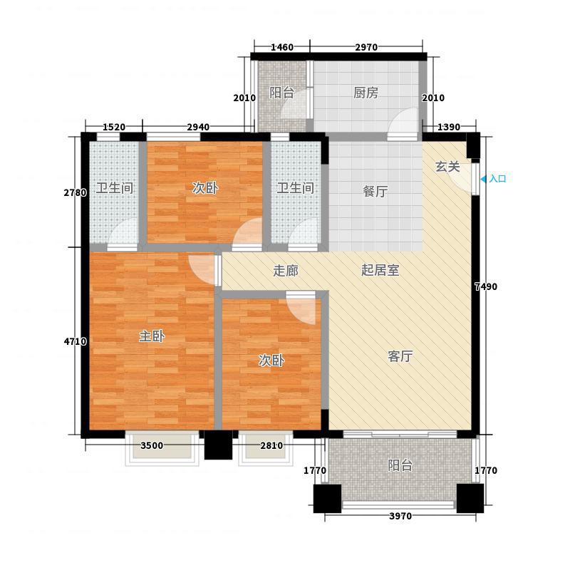 中兴名志铂金湾,首负6.8万 新净精装修 厅大房大 双套间 即买即入住11