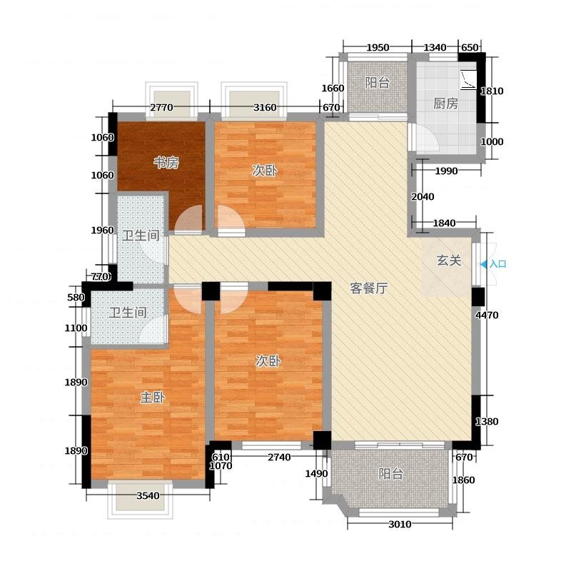 幸福里9号,幸福里九号 137平方 精装 4-2-2-1 178万9