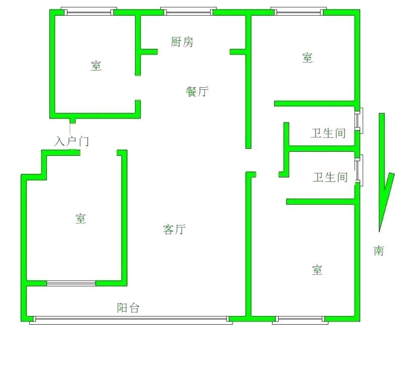 孟达国际新城B2区,孟达国际新城B2 送精装修11