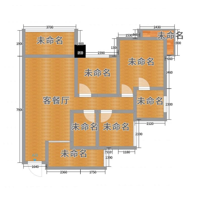 紫金城,新上！紫金城 大3室2卫 正看小区中庭11