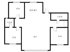 延吉市|御翠豪庭3室2厅2卫出售|买房租房佣金全返