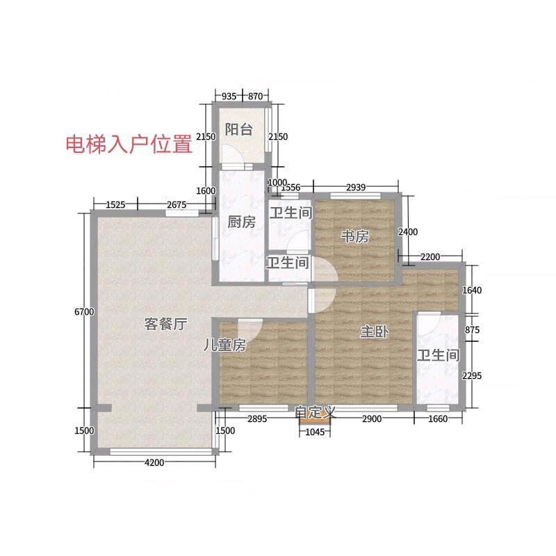 自流井区南湖精装3室2厅2卫二手房出售14