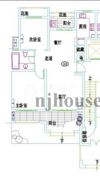 浦口区桥北精装3室2厅1卫二手房出售9