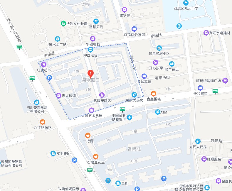 泉水颐园小区图片