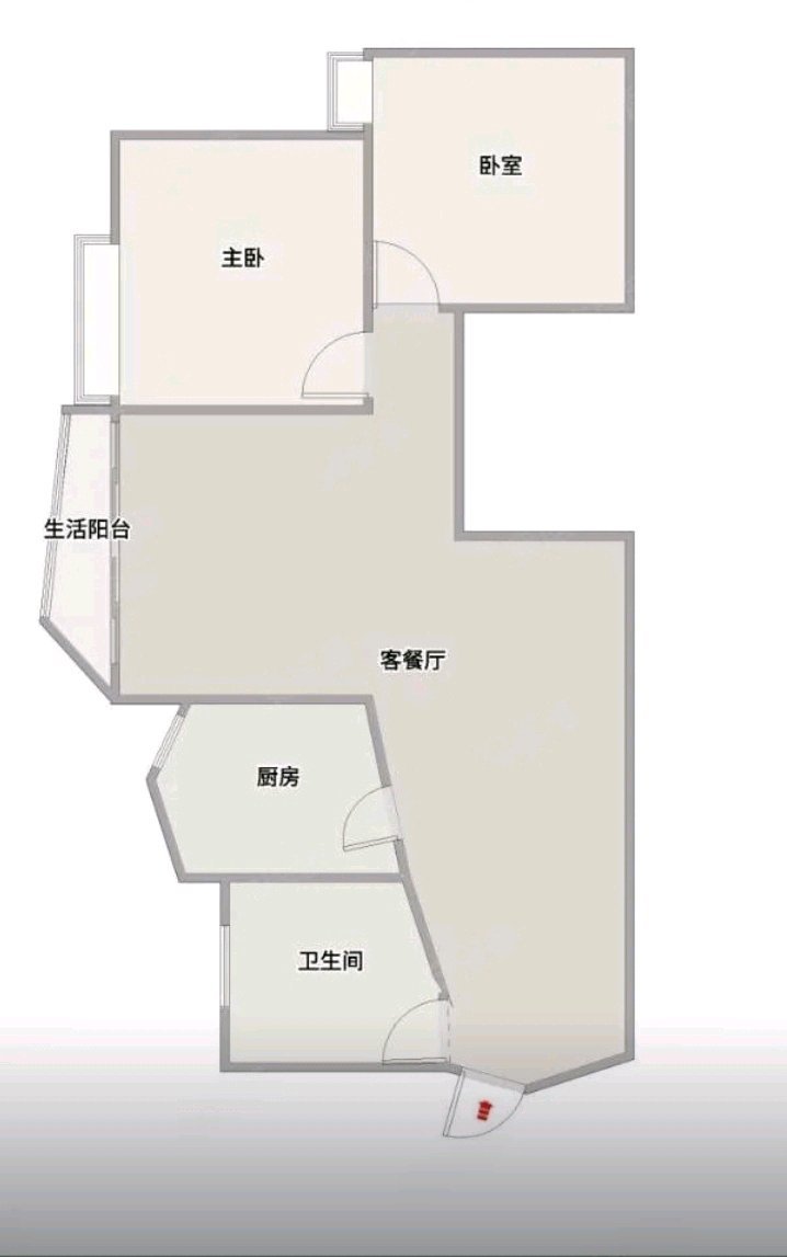 麒麟区西片区精装2室2厅1卫二手房出售12