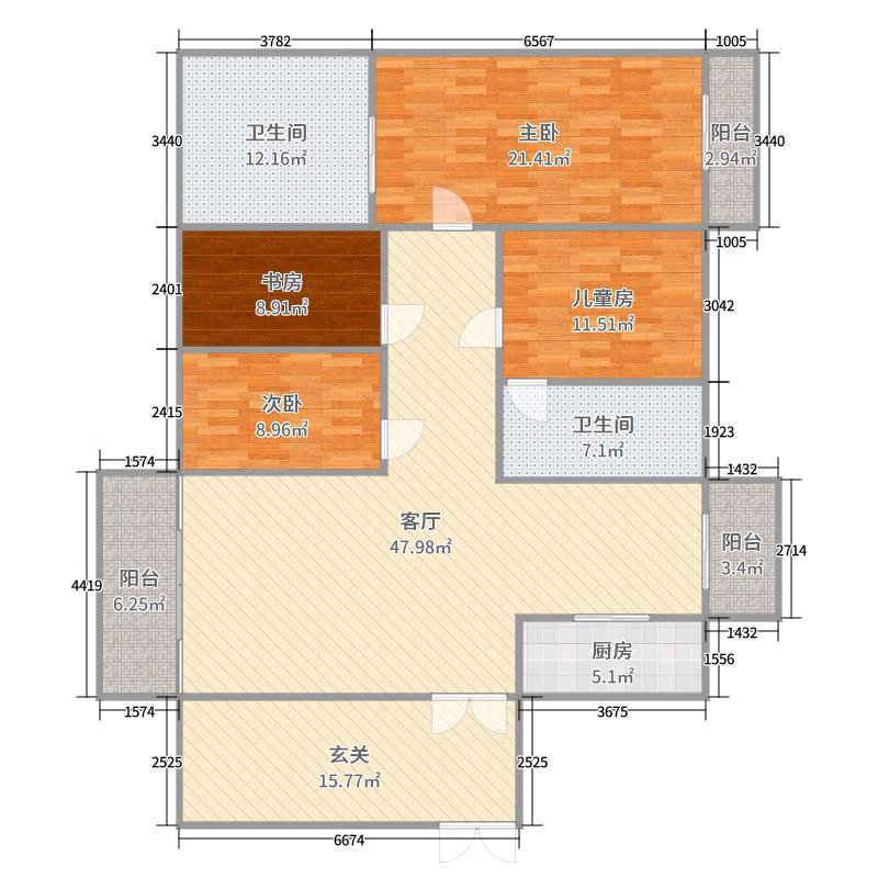 金碧文华,金碧文华143.46平4房售价415万13