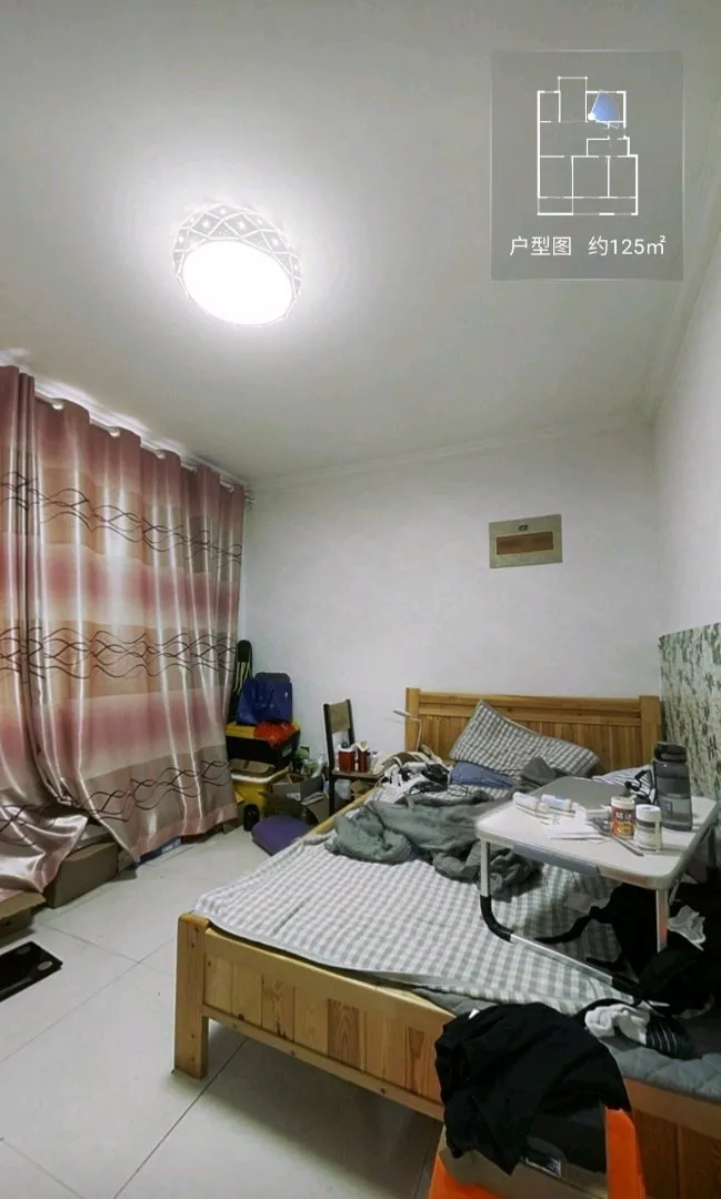 春天花园 简装 三室两厅 满二