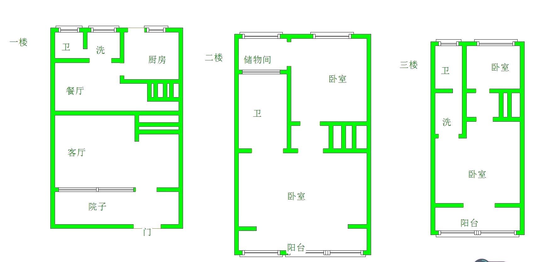 东昌府区城西普通4室3厅3卫二手房出售15