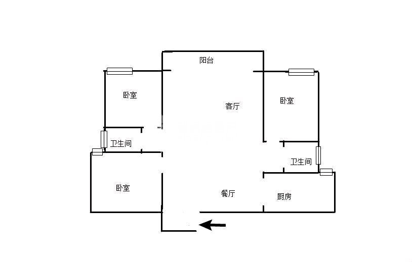 大足金科集美江山,集美江山三室双卫视野开阔 诚心出售11