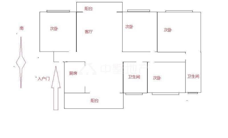 碧桂园天玺,精装修四室两厅，随时看房10