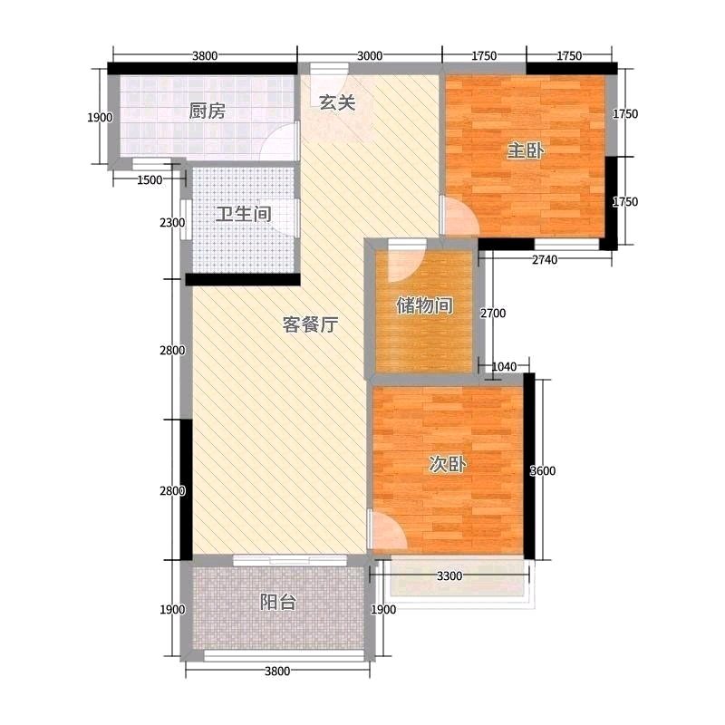 芦淞区人民中路精装3室2厅1卫二手房出售11