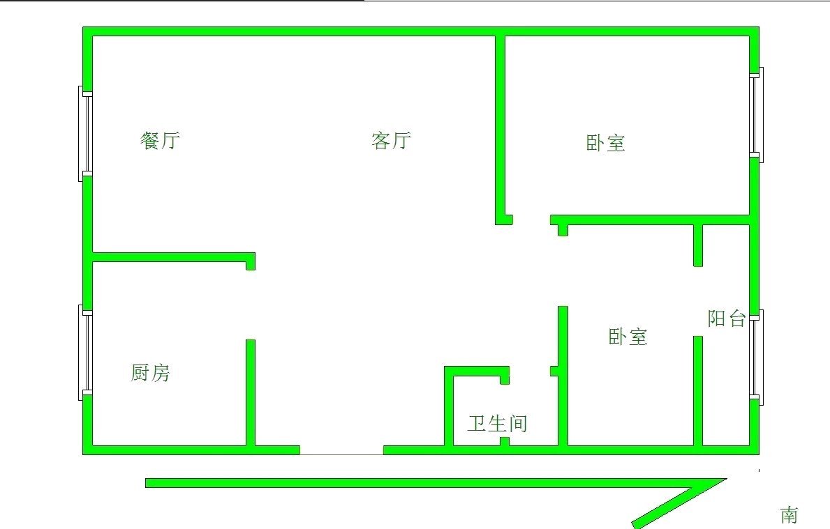 恒信阳光里程,阳光里程 83平米 带储藏室15