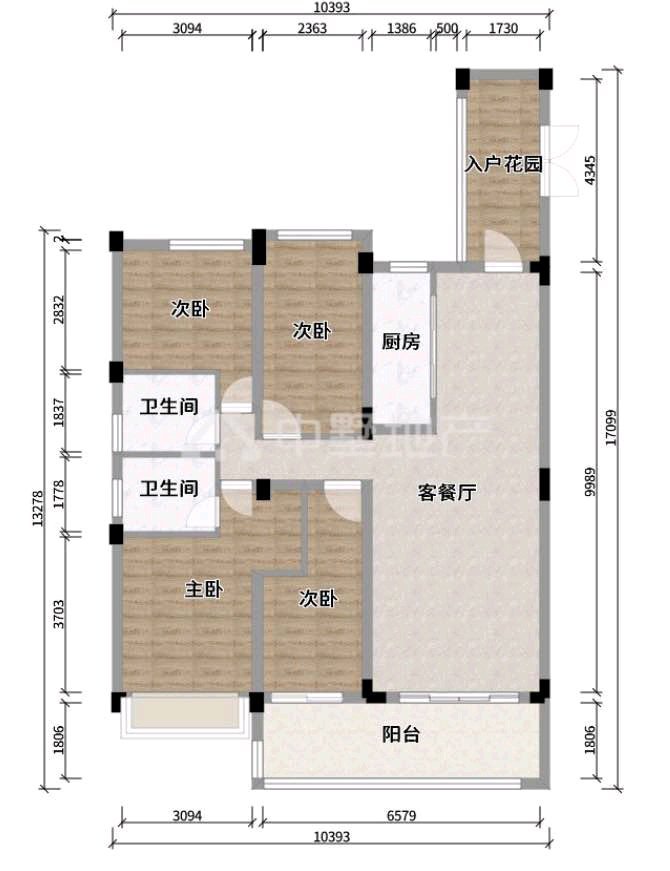 蚌埠碧桂园,经典蚌埠碧桂园4室2厅2卫1阳台！精装修！两证齐全！13