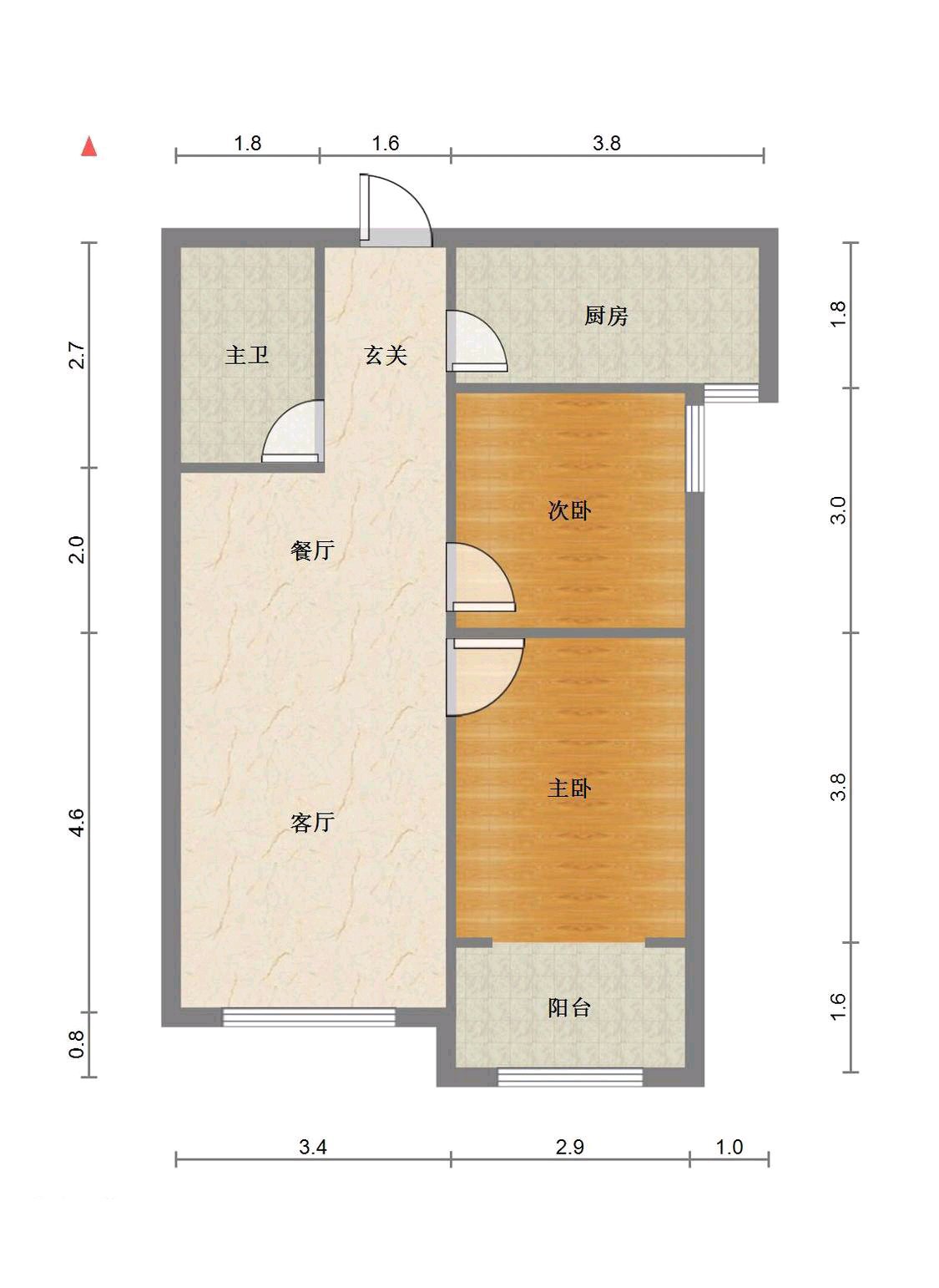 华鼎中央都会,华鼎中央都会100万元85㎡2室1厅1卫1阳台毛坯好房出售8