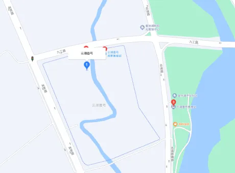 云湖壹号-金山区金山中部九工路2499弄(距离金水湖约440米)