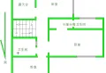 地上一共2层203平方，车库38平方，地下94平方，共4层14