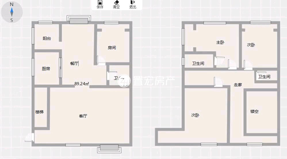 古龙御园,古龙御园 房东诚意出售 89.28楼中楼12