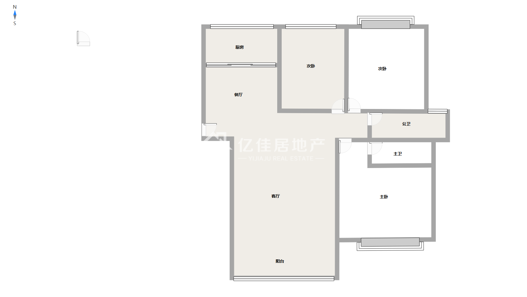 汝州市汝州市精装3室2厅2卫二手房出售14