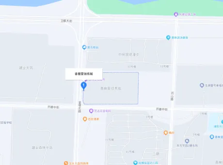 香榭里领秀城-华龙区华龙开德中街中房银堤漫步西南侧约110米