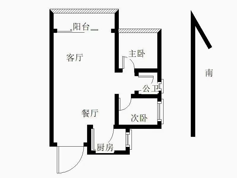 雁峰区雁峰毛坯2室2厅1卫二手房出售14