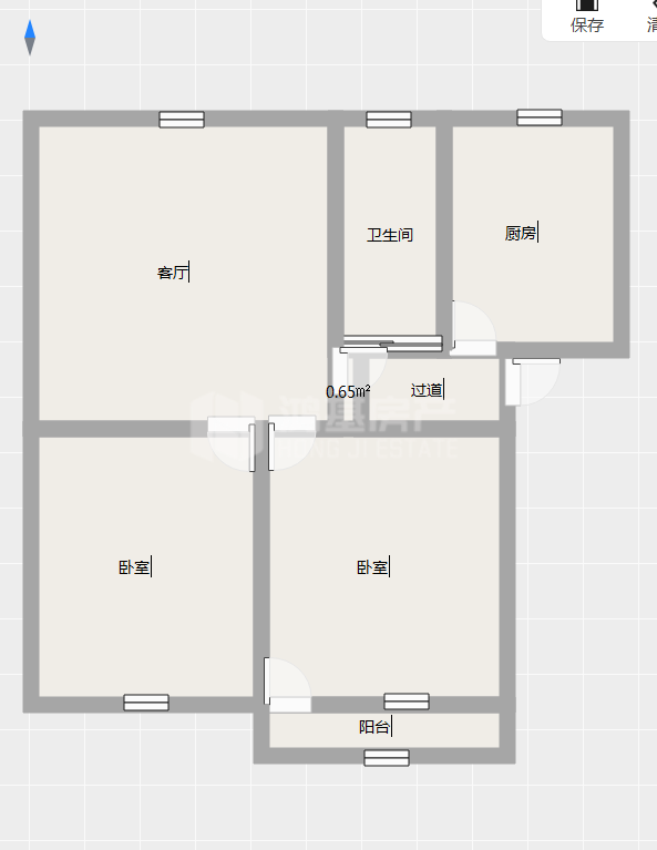 青山湖区京东镇普通2室2厅1卫二手房出售16