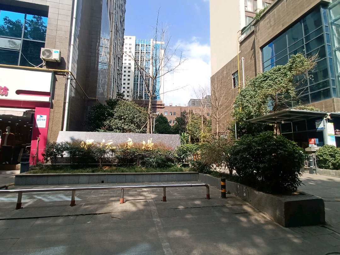 中沅广场,高新区中沅广场电梯两室家具家电齐全，年起租，半年付15