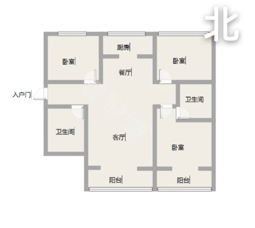 城区城区毛坯3室2厅2卫二手房出售11