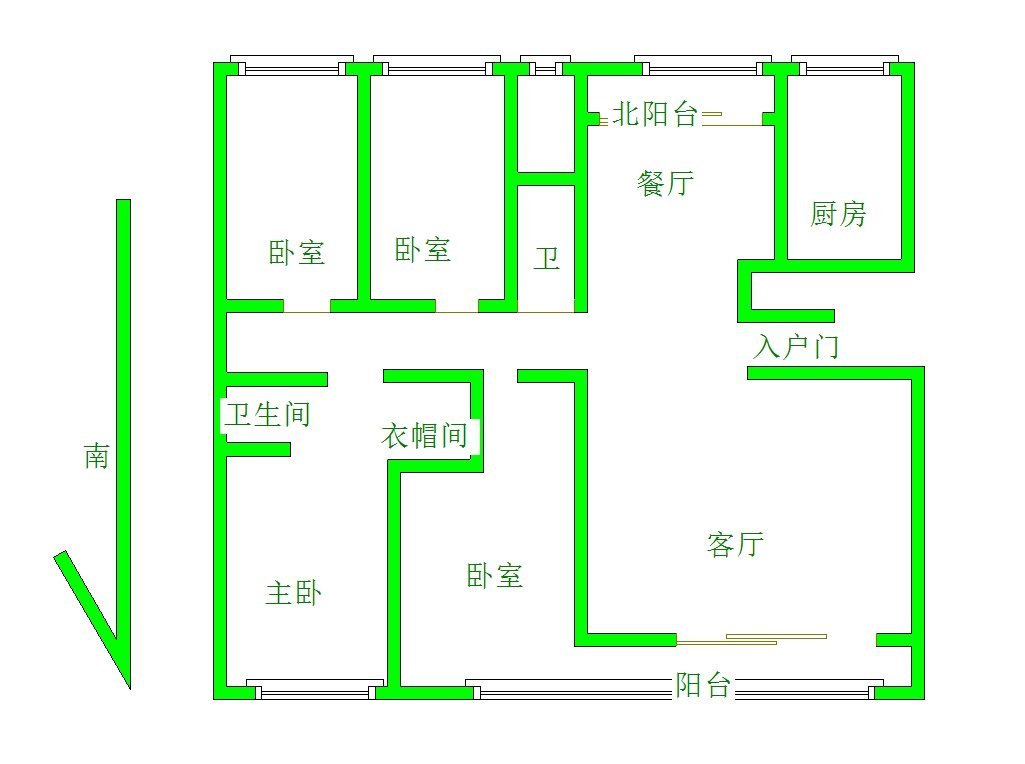 润景苑4室2厅2卫普通出租13