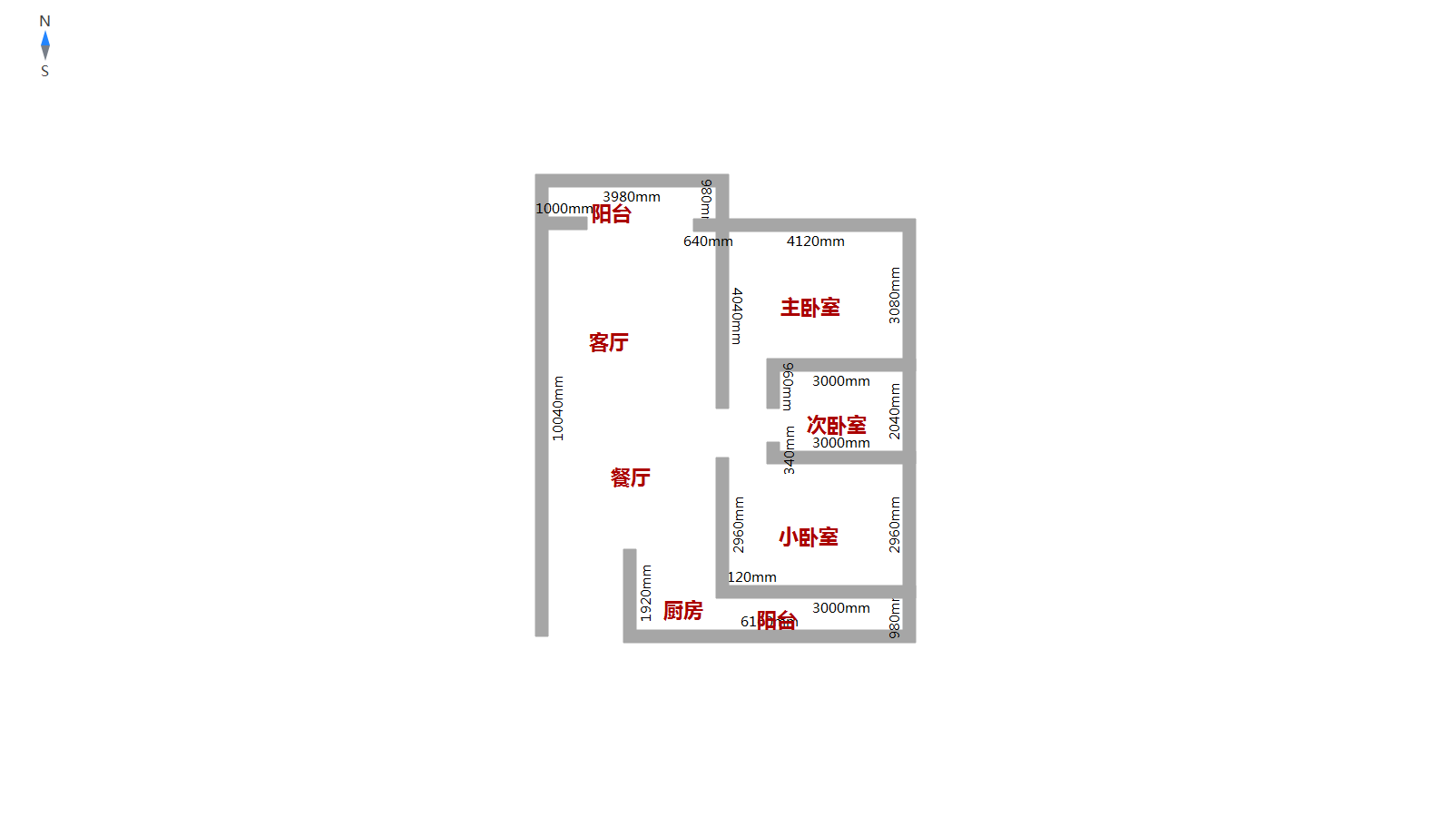 麒麟区南片区毛坯3室2厅2卫二手房出售13