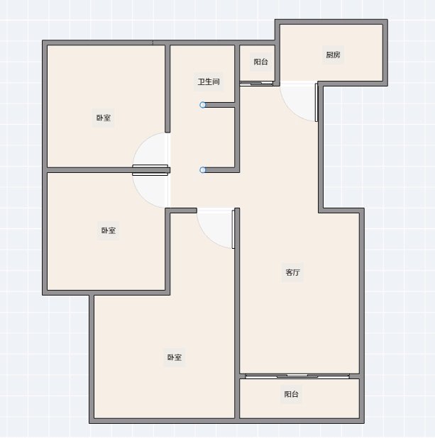 迎江区绿地毛坯3室2厅2卫二手房出售12