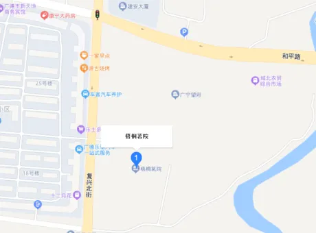 梧桐茗院-广德县城北复兴北街与广梁路交叉口东北140米