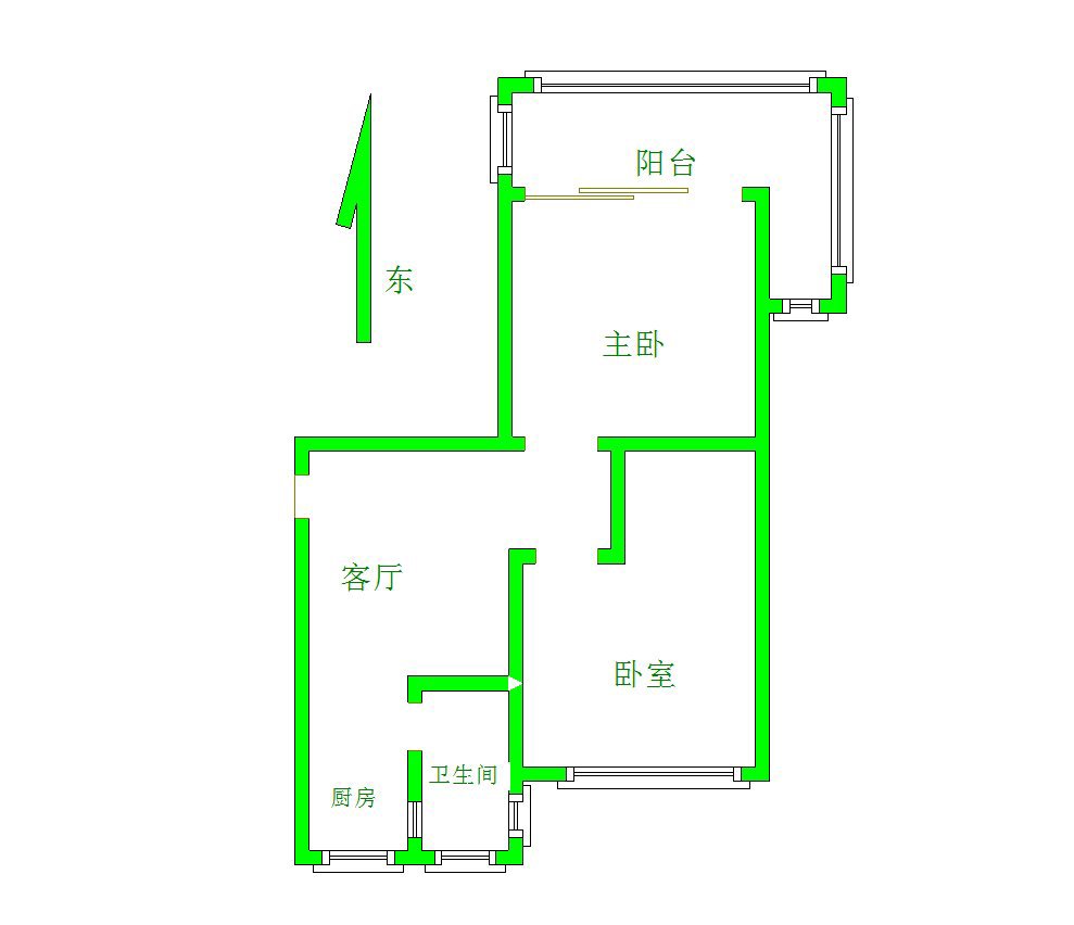 淮海十一院,淮海小吃街附近步梯中层，采光很好，正规两居，大红本满五11