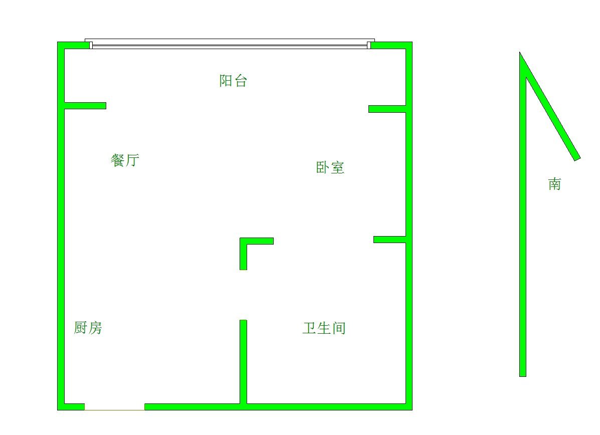 明峰大厦,火车站  明峰家具城  铁道家园附近一居室9