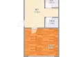 新宁路虎台出售紫恒国际公寓单身公寓！76万52平米！10
