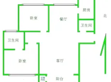 莲池区|东湖印象2室2厅2卫出售