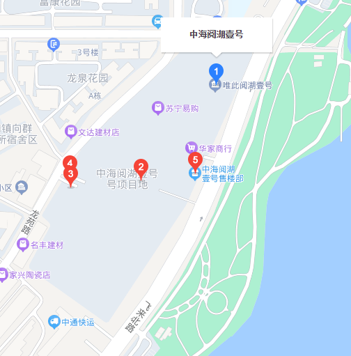 中海阅湖壹号小区图片