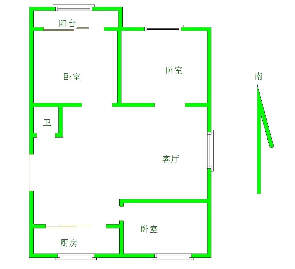 东盛盛世嘉苑,盛世嘉苑 108平米 80万11