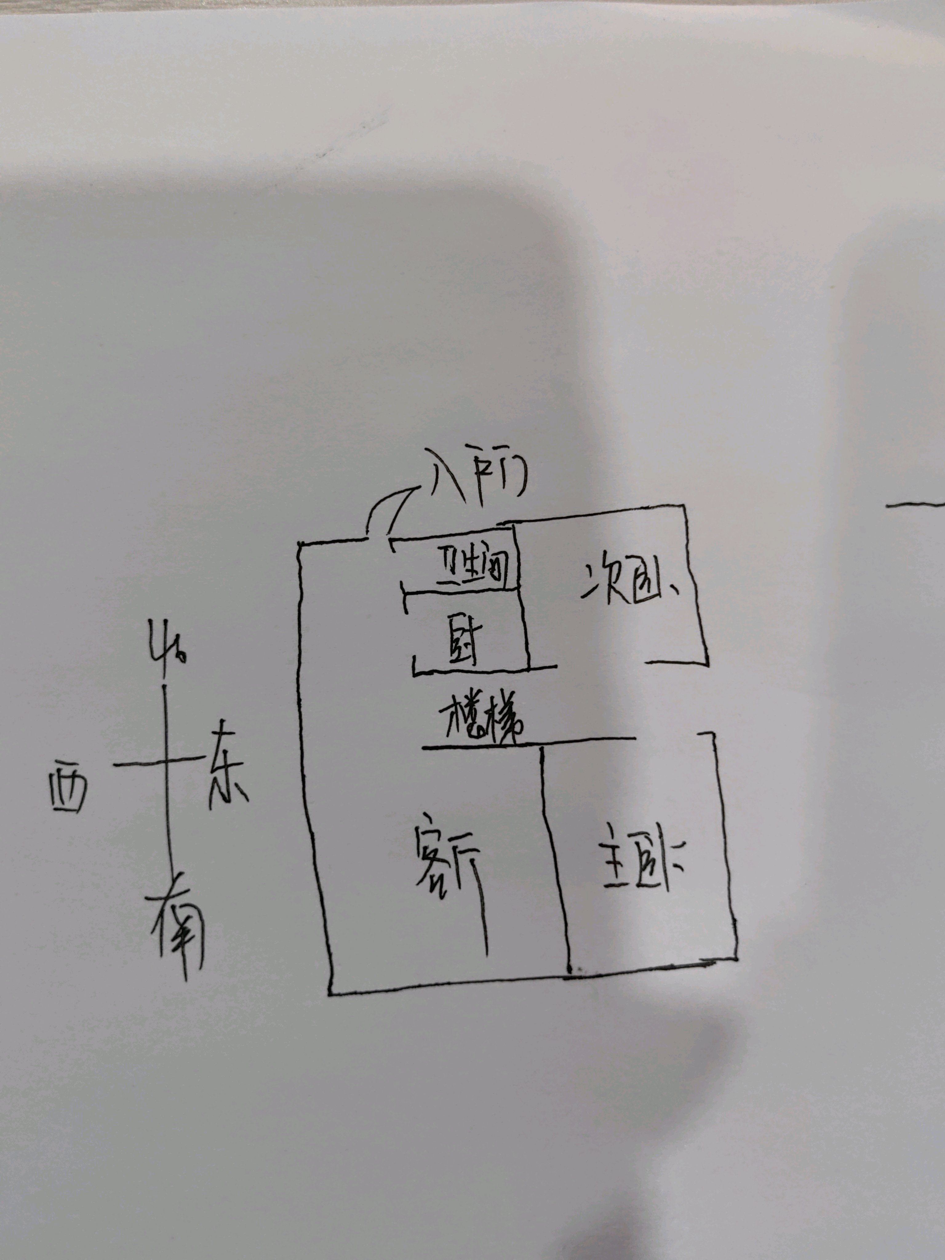 新建材市场,公寓有证   全新装修未入住   电梯好楼层南户13