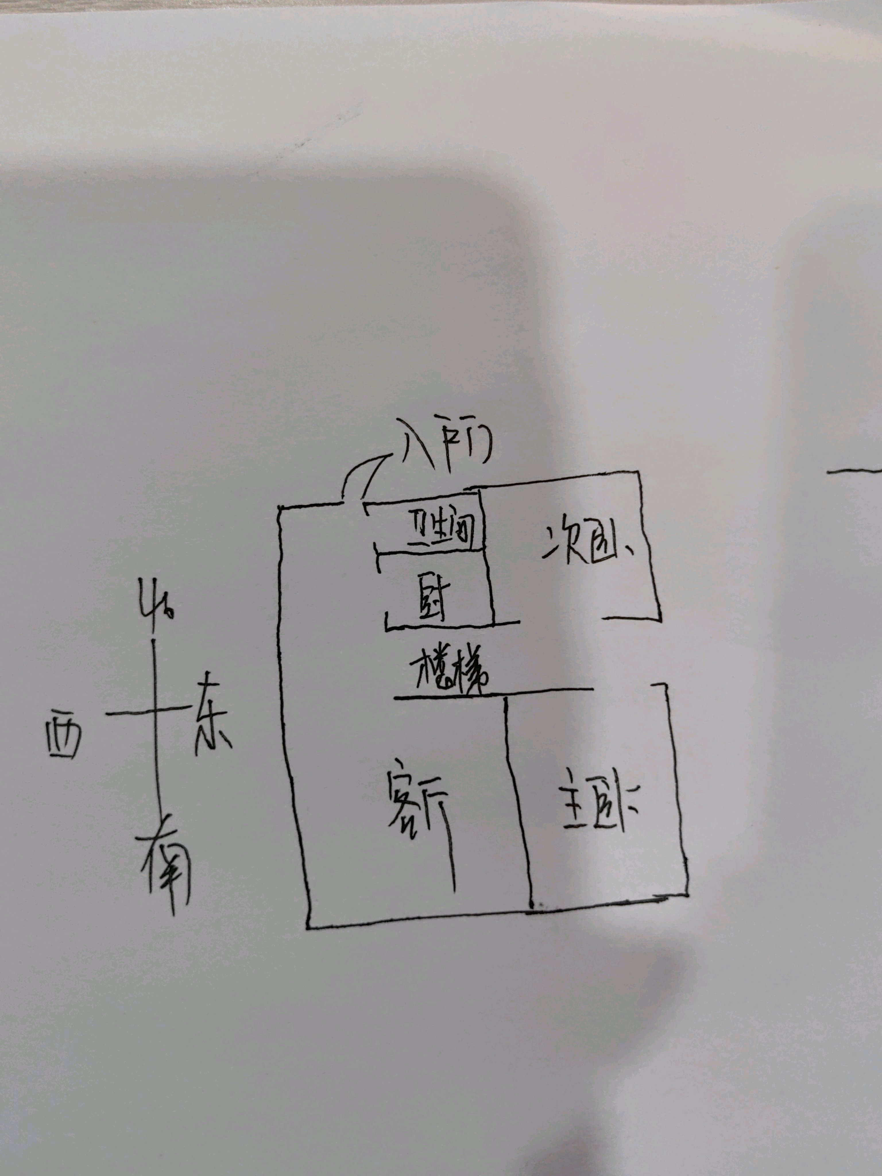 新建材市场,公寓有证   全新装修未入住   电梯好楼层南户14